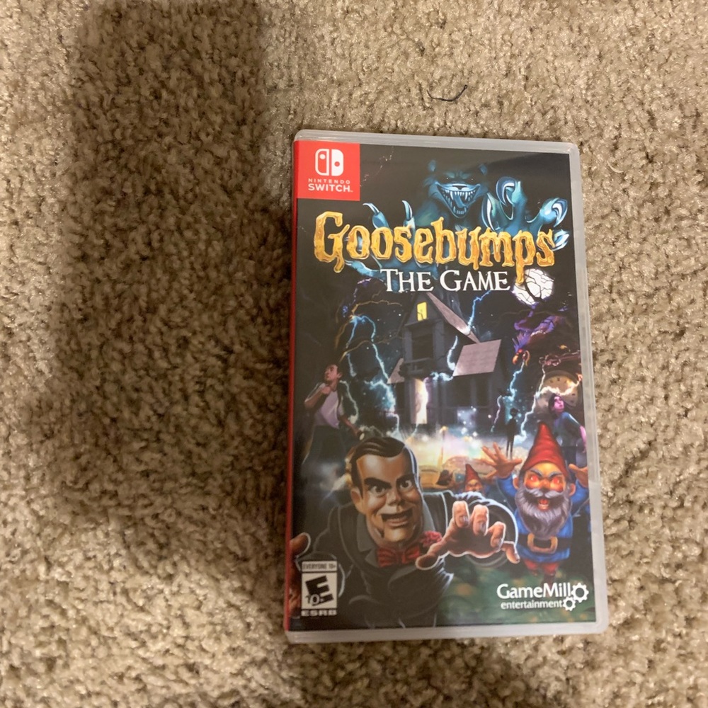 Nintendo switch goosebumps